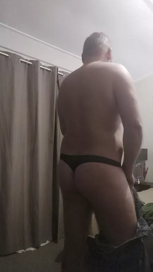 Wearing a thong for the first time
