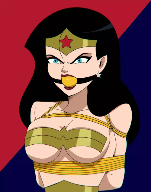 Wonder Woman minimalist costume (art by me)