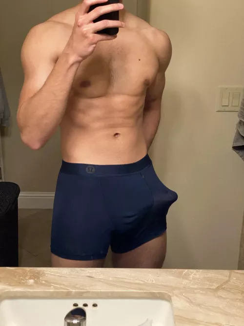 Would you feel it with your hand or your mouth