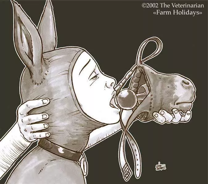 Always dreamed to be a farm animal [ MyBondagePet.com ]