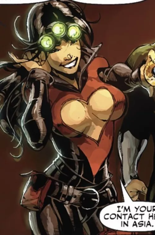 Ban-Luck's Cleavage [Mighty Avengers (2007) #25]