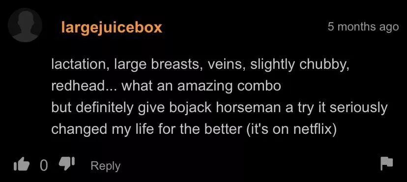 Dude advertising the show?