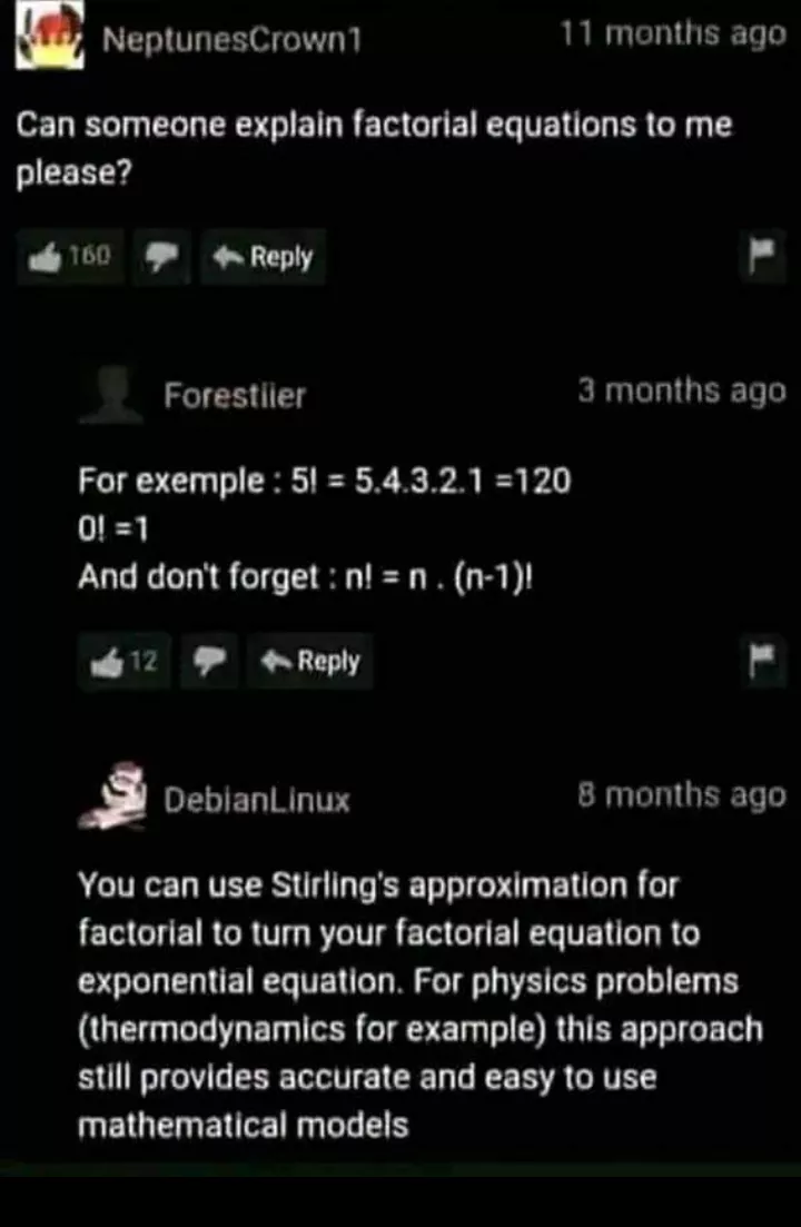 Equations