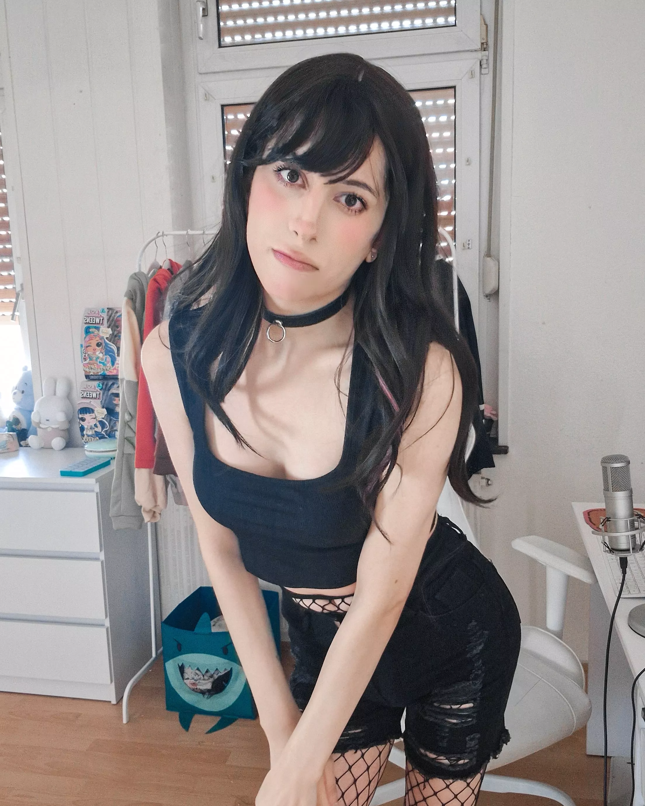 First reaction seeing me? :3