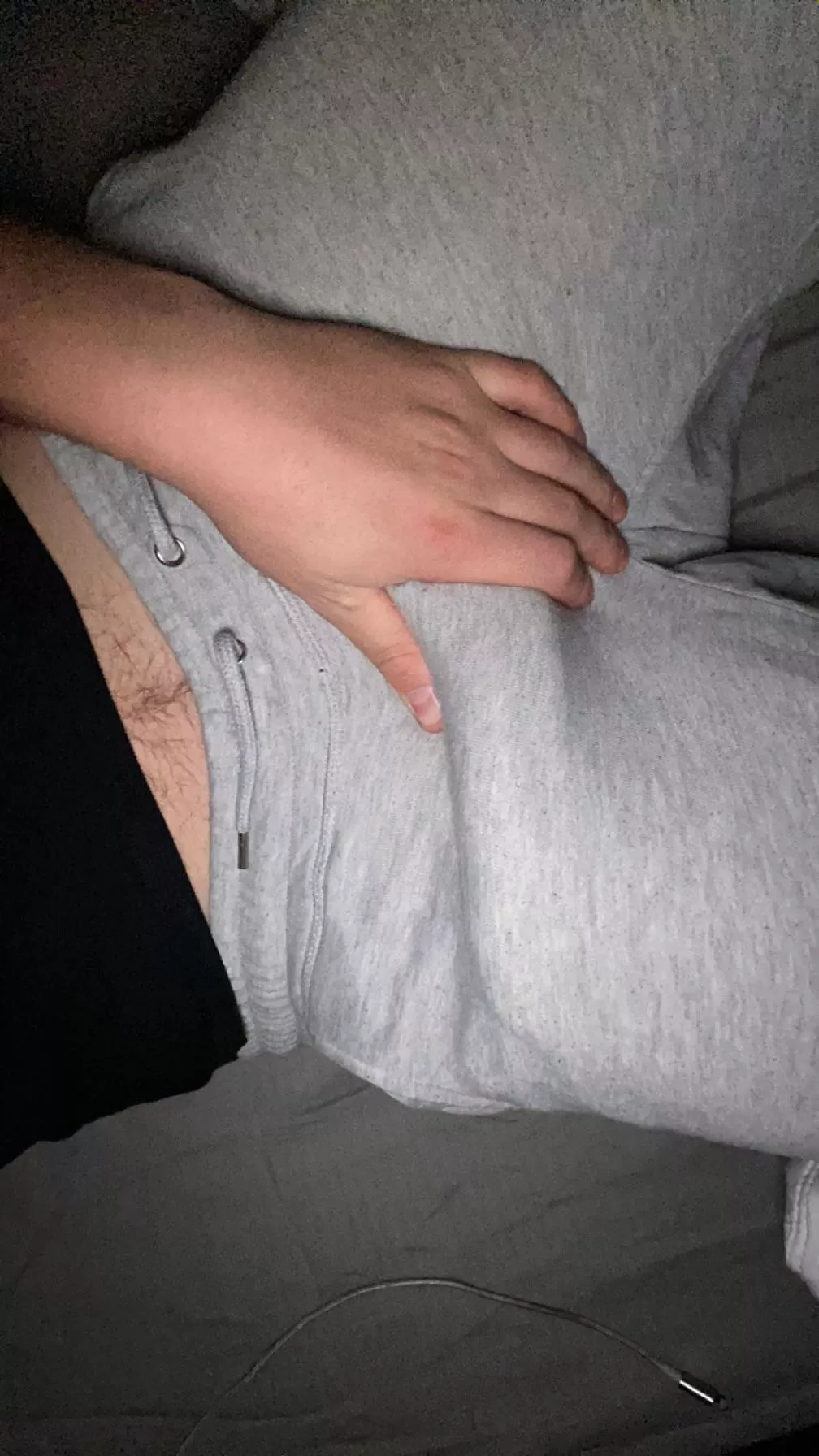 Gray joggers gotta love it