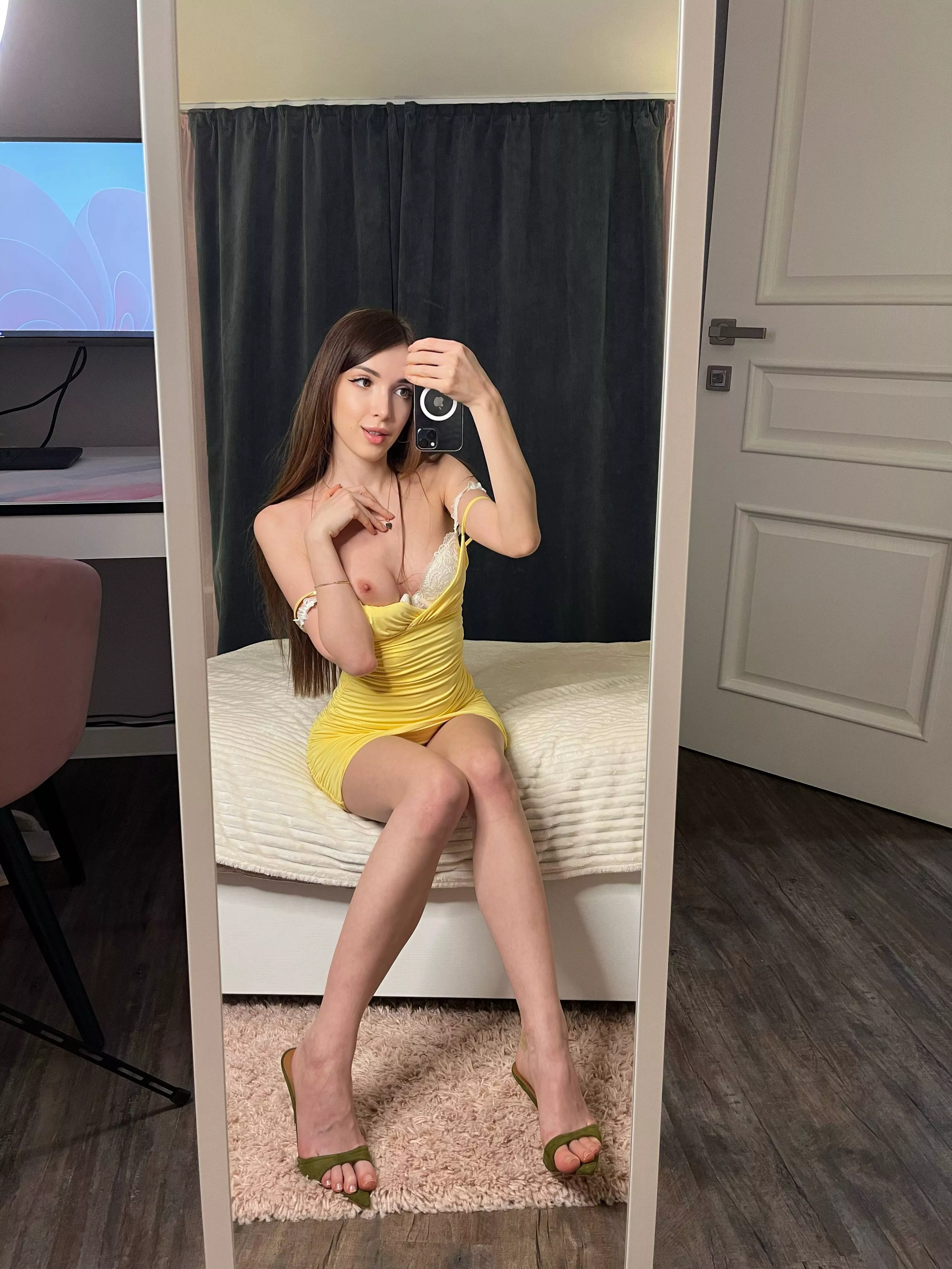 Hope you enjoy my dress for our date!