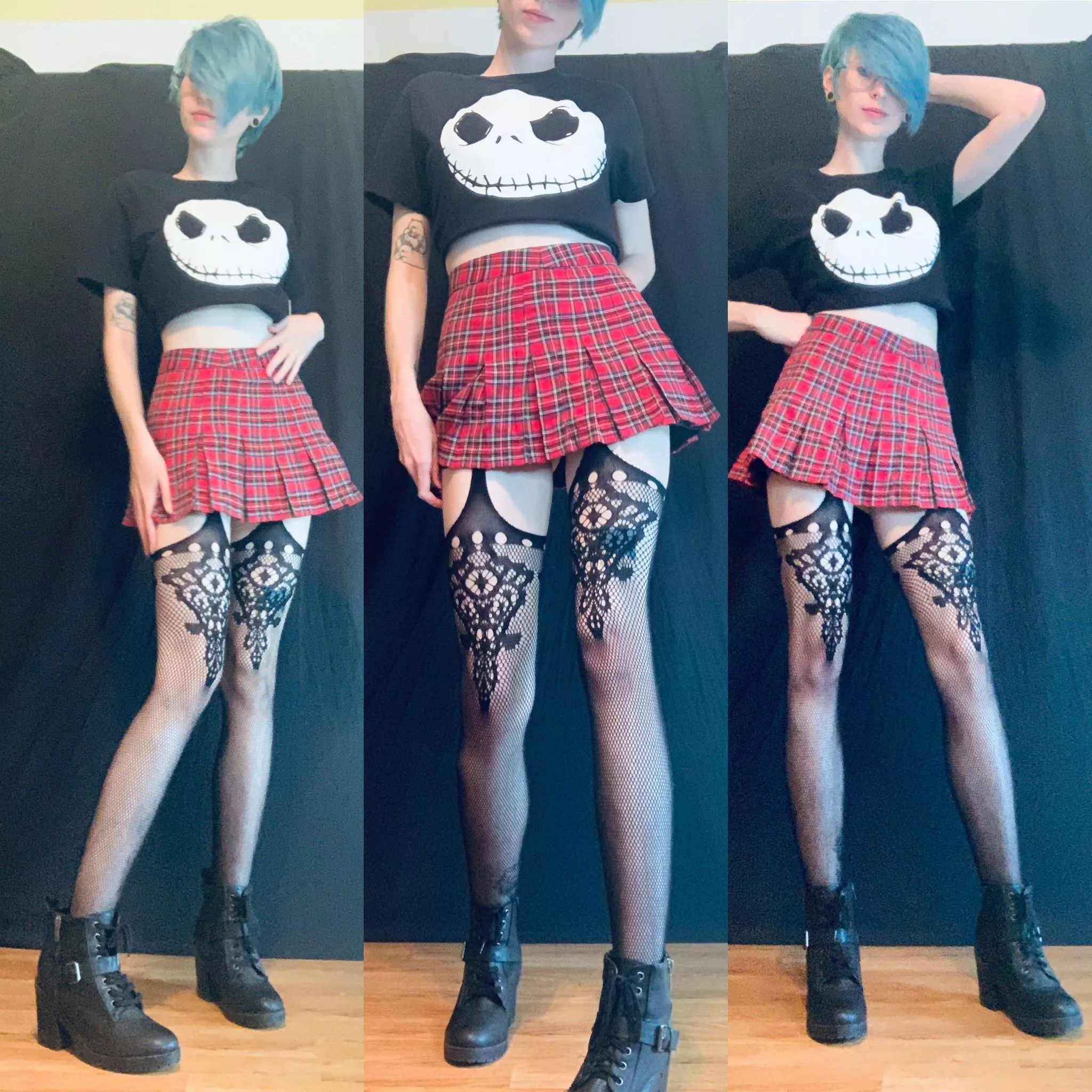 i feel so sexy in these lace tights🖤