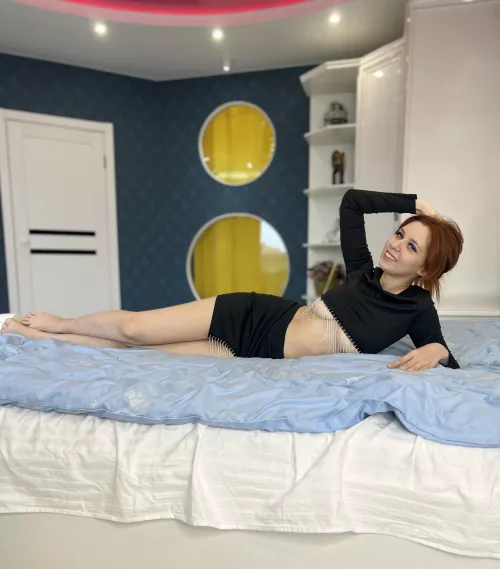 I sit on your smile every time 😋