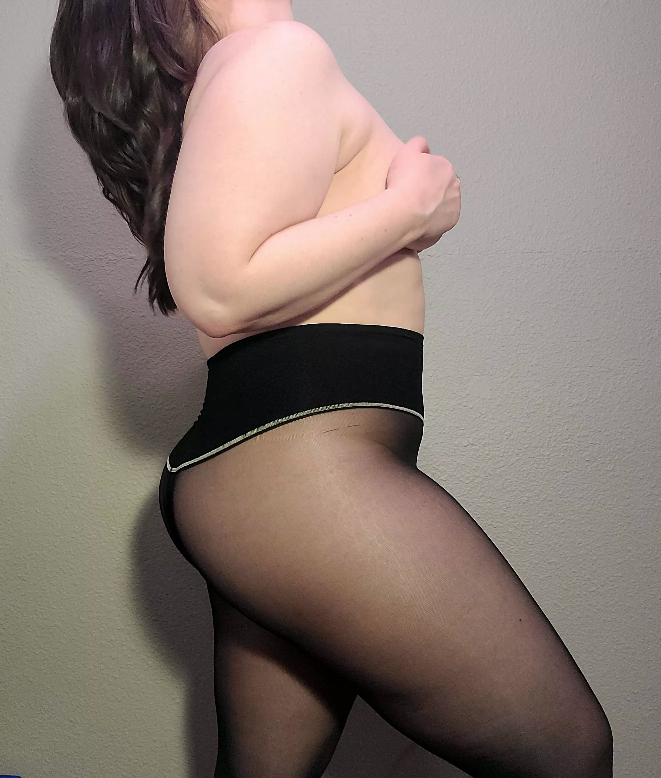 In olden days a glimpse of stocking was looked on as something shocking!