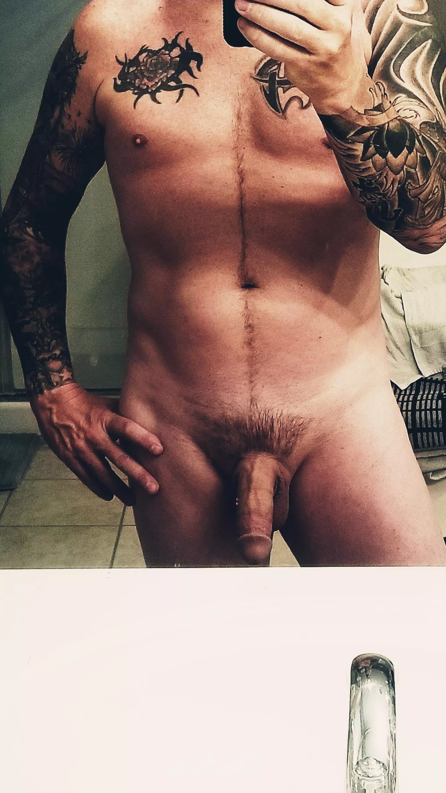 just an older daddy showing off