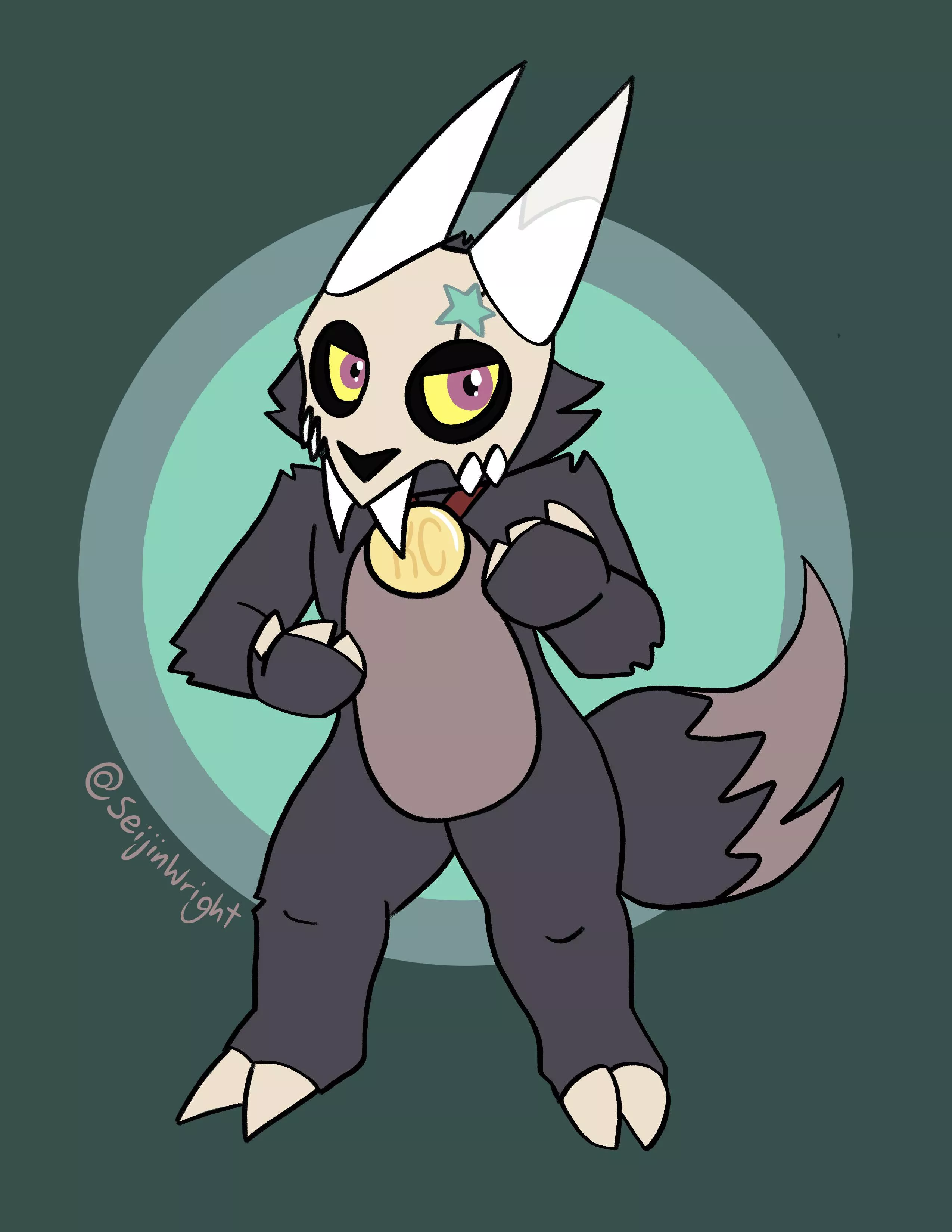 King Clawthorne from The Owl House! What did you do / say that is making him wanna throw hands?