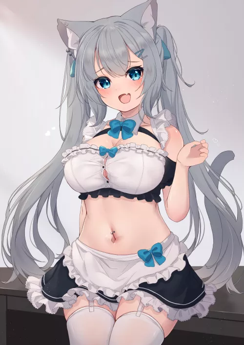 Maid kitty