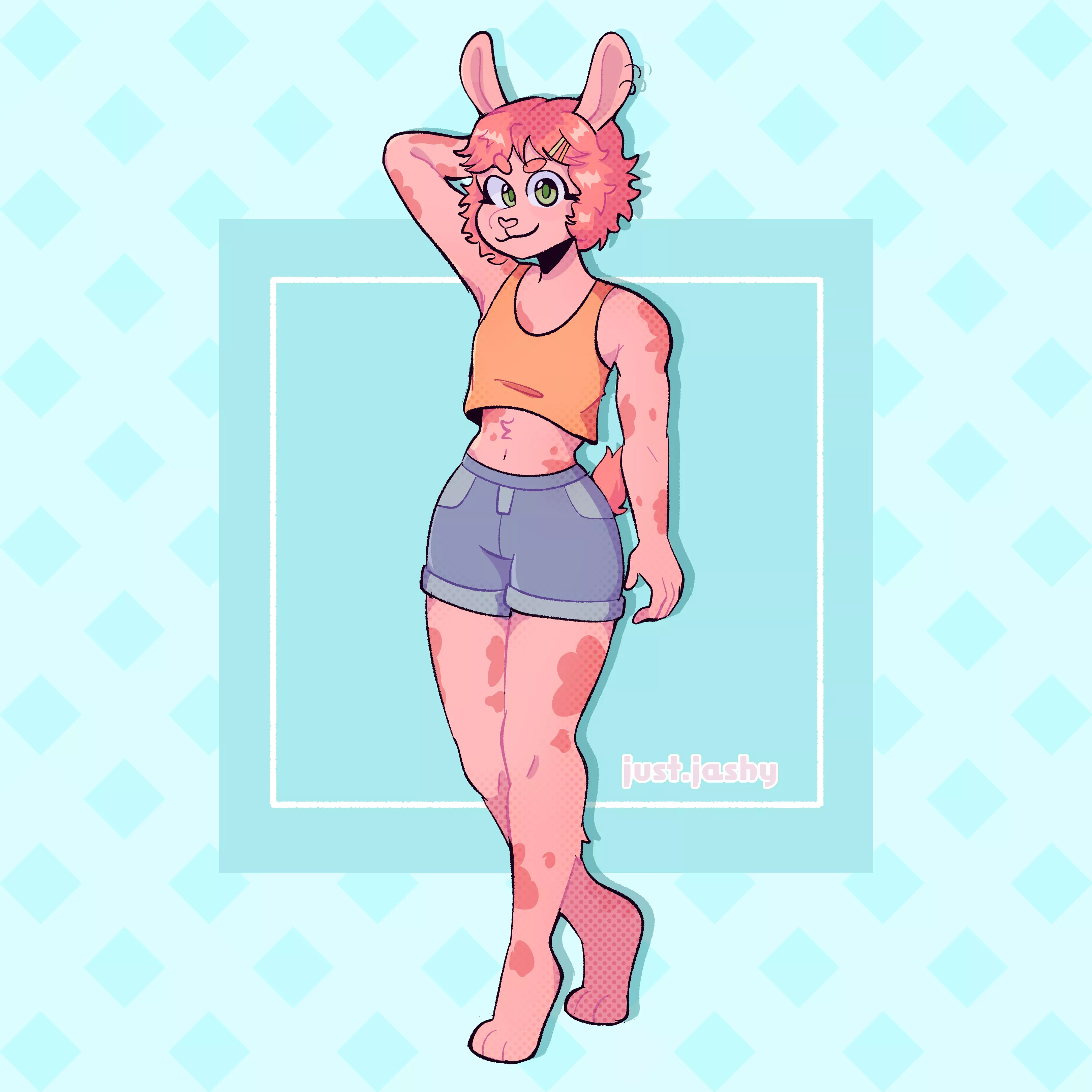my rabbit susu (art by me)