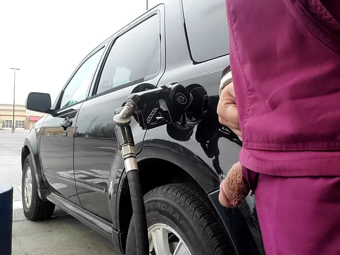 Pumping gas