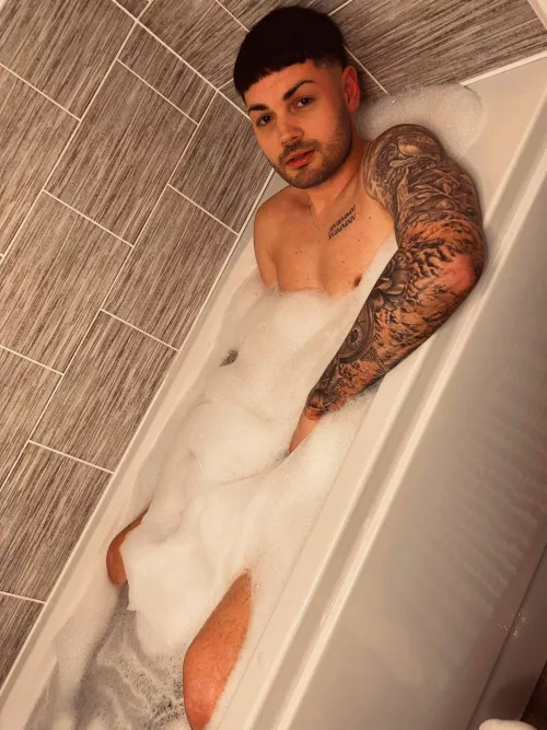 Put your hand in there man and feel my cock ;)