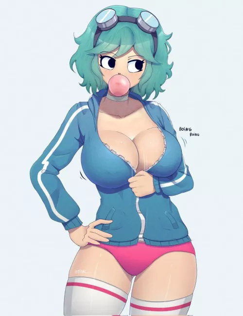 Ramona Flowers taking off her jacket (Tidal) [Scott Pilgrim]