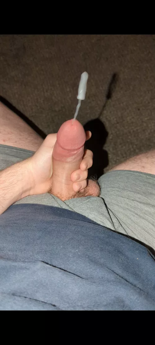 Shooting a rope out of my dick