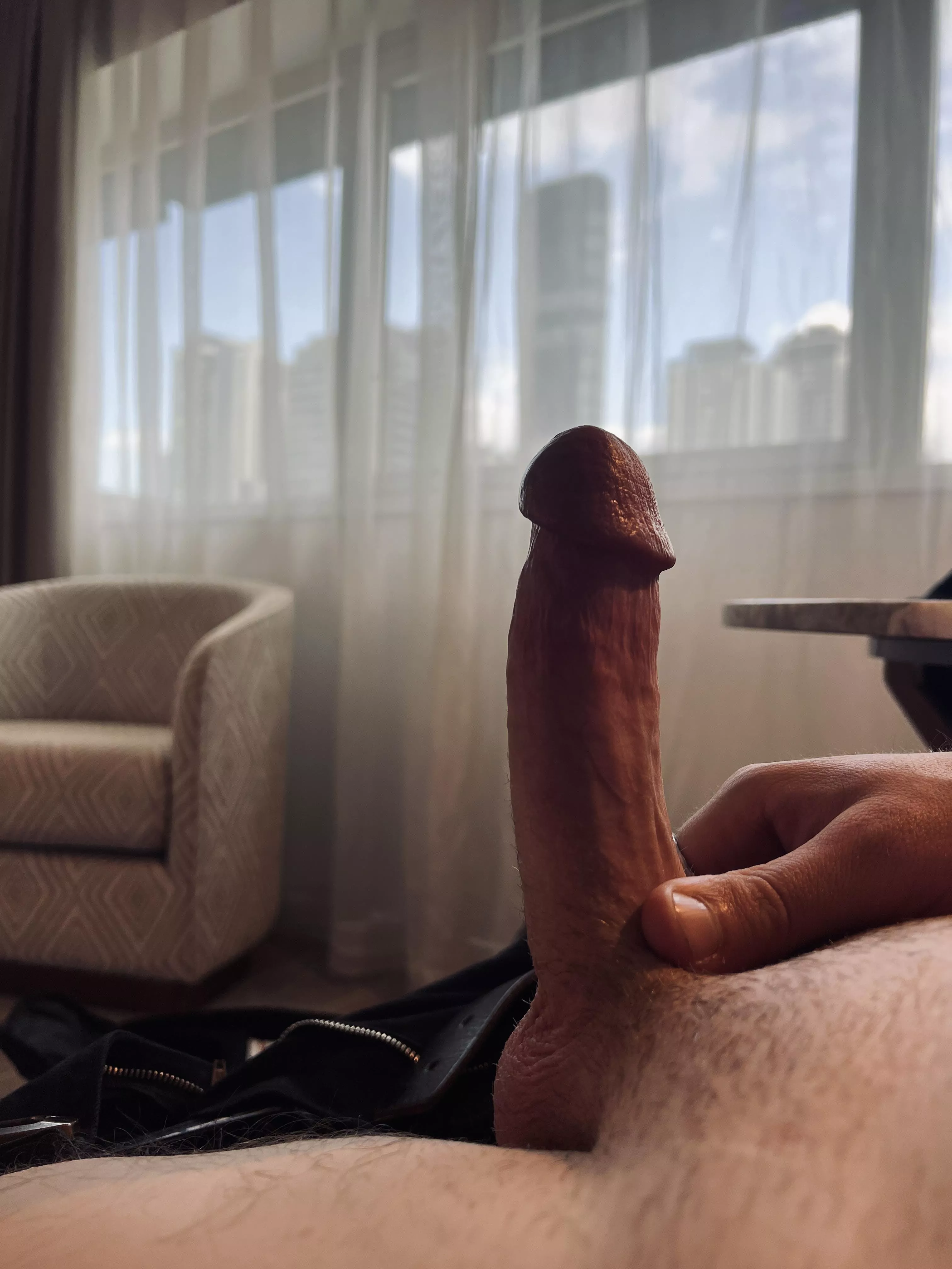 Step 1. check in, Step 2. Clothes off