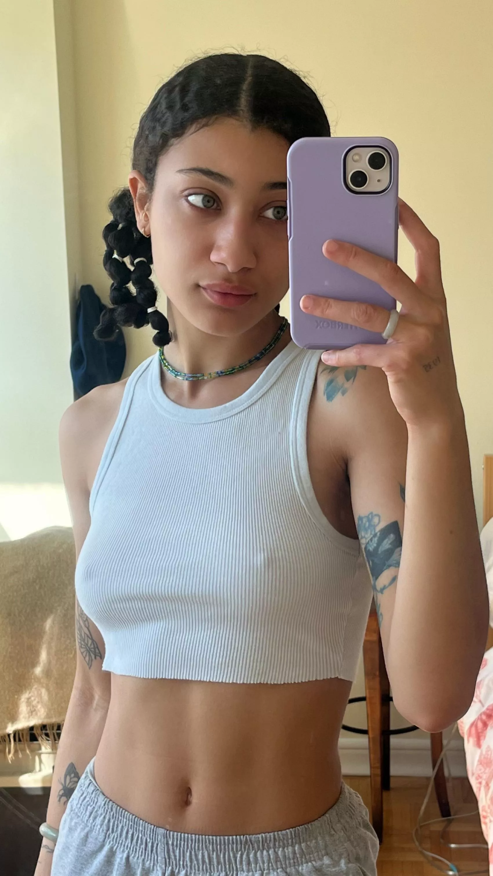 Thank god for crop tops