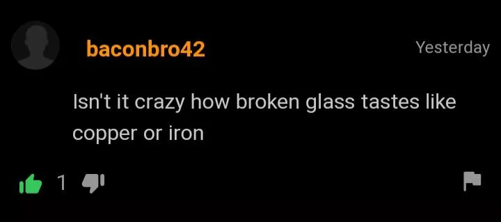 That's pretty crazy...