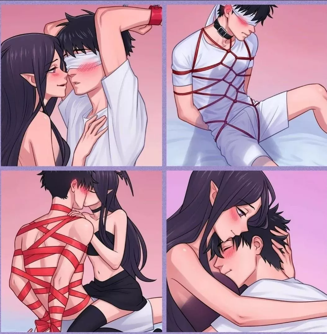 The best subs let their doms practice their knot skills 🥰