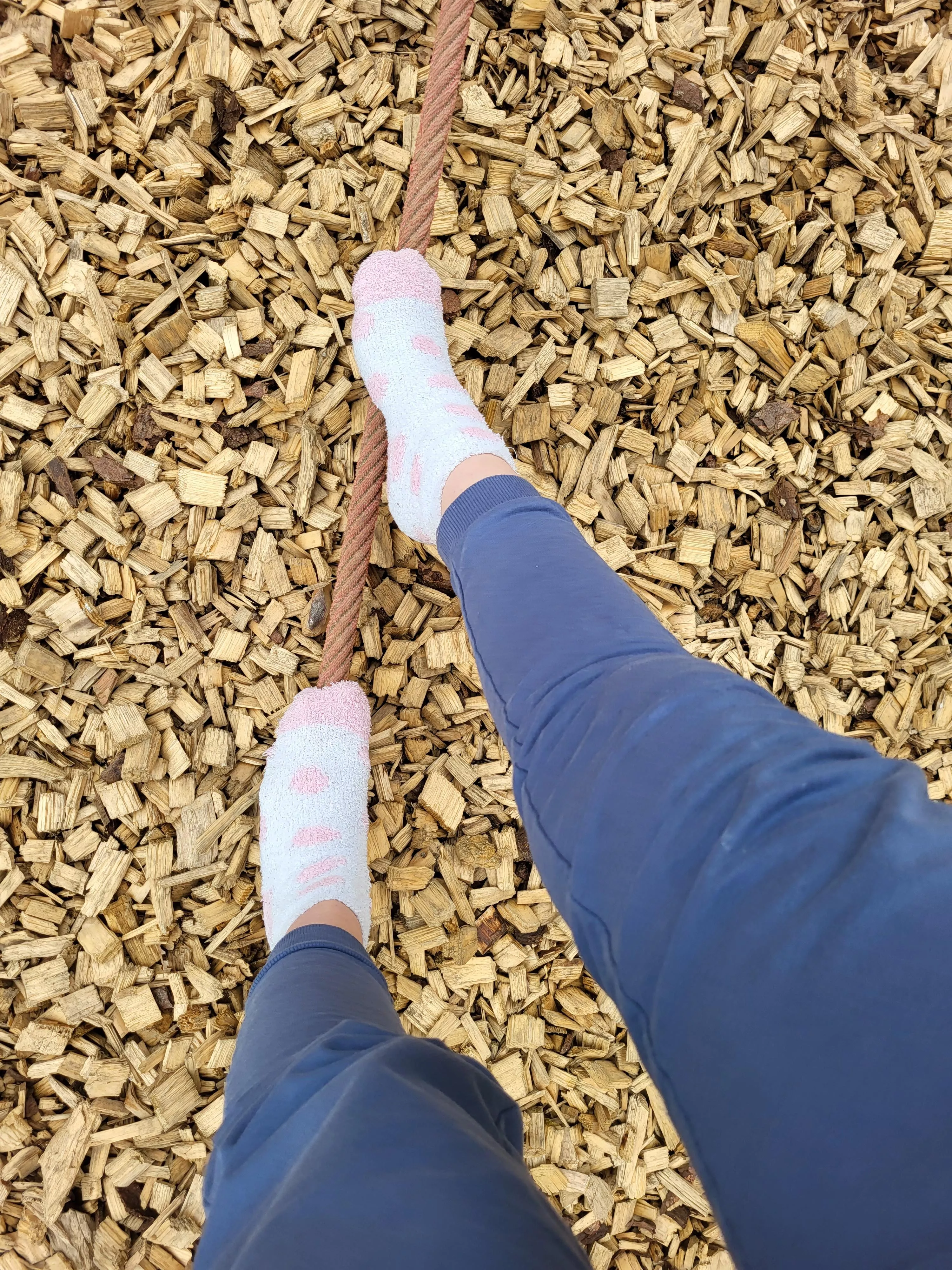 These adventurous and fluffy socks could be yours (OC)