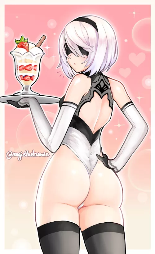2B serves a sweet treat (angie bunnie)