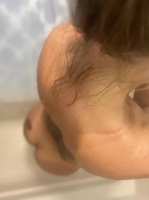 A little booty POV……..those tan lines…….