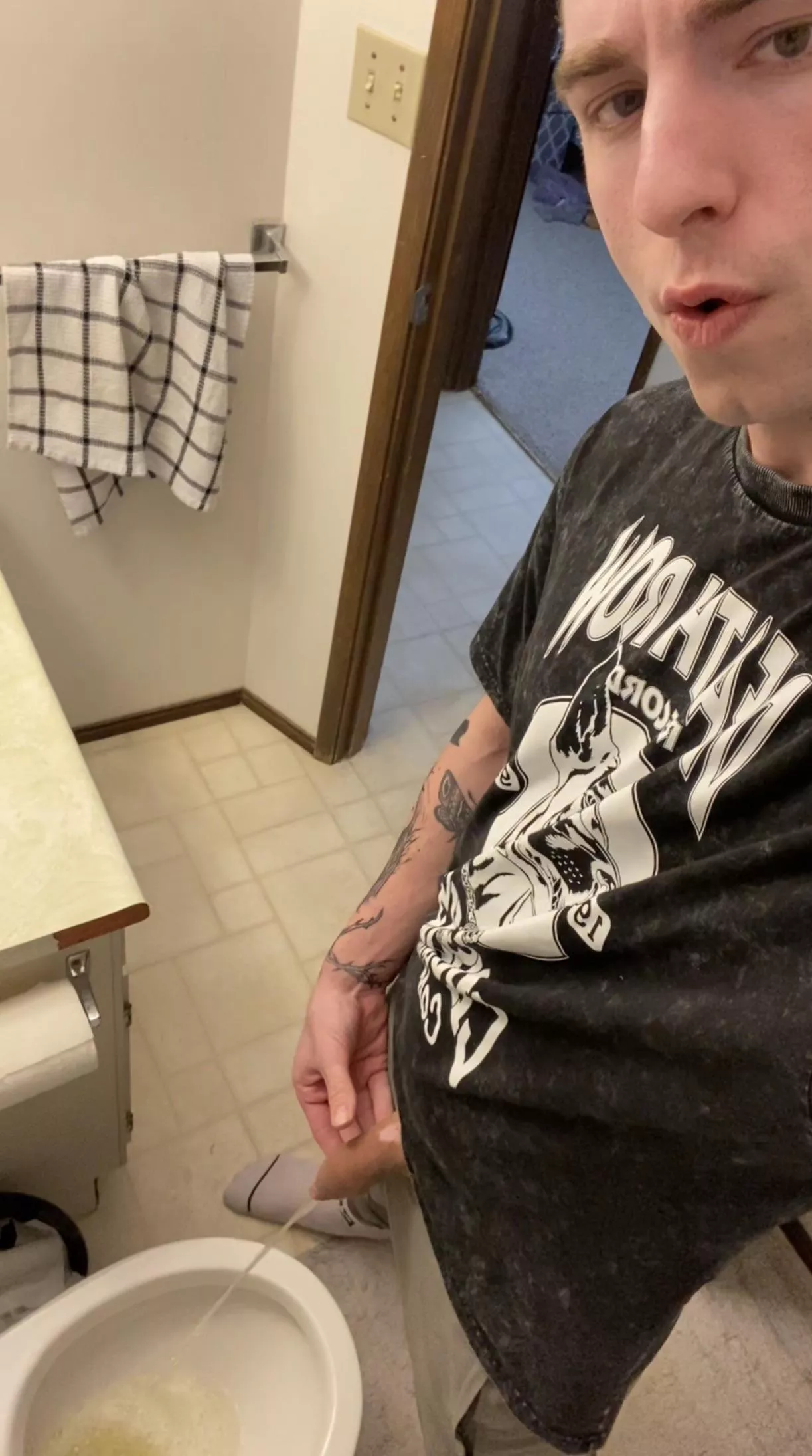 Are you going to be my personal toilet?