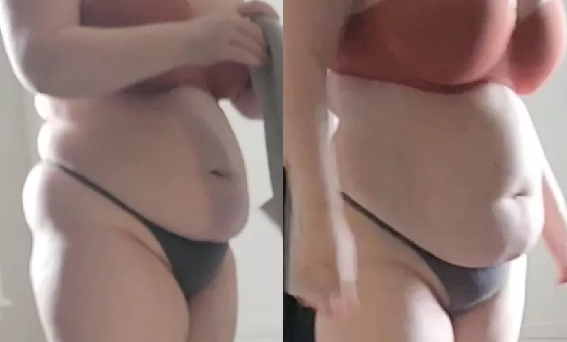 Before and after lunch