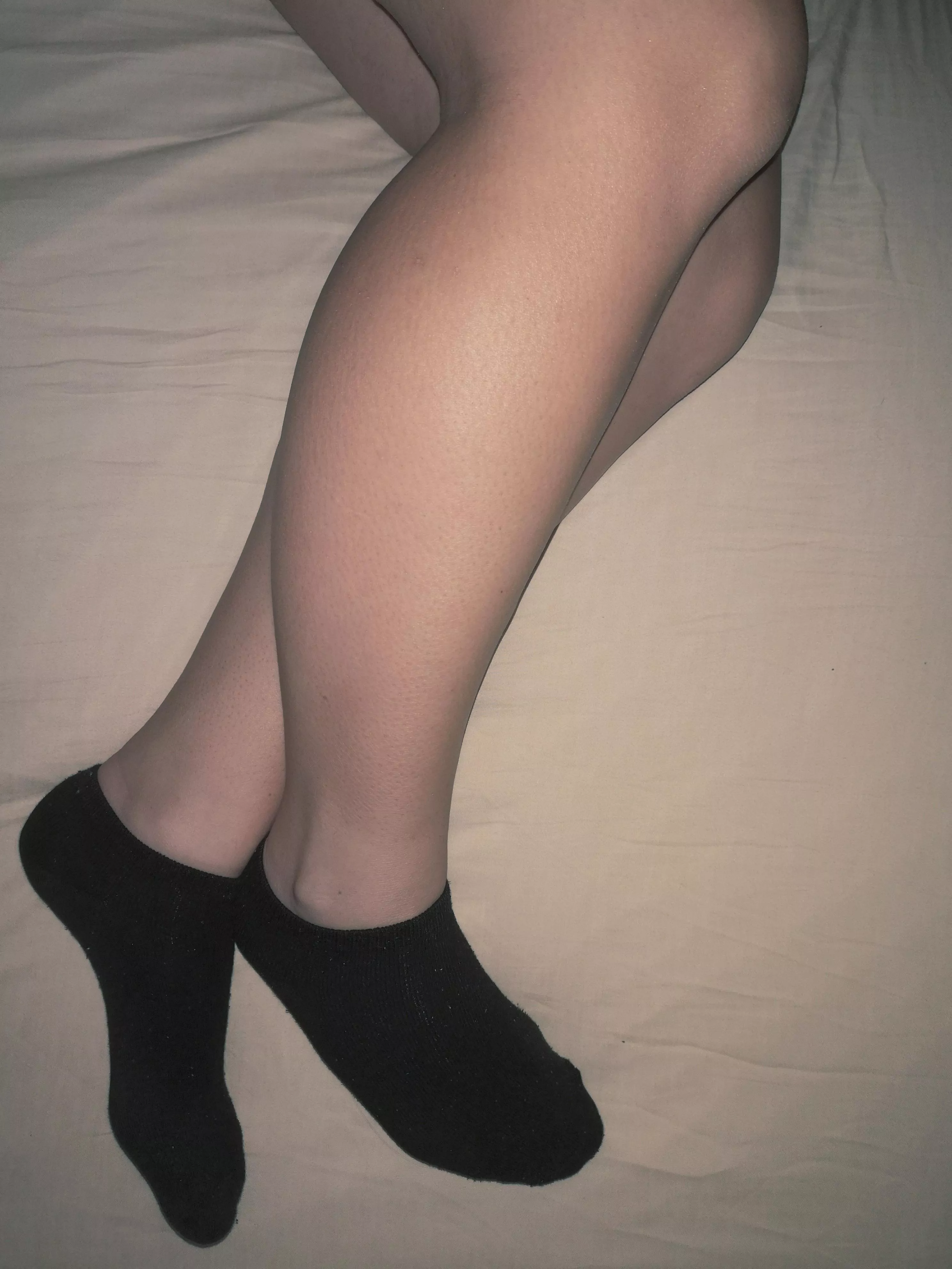 Black socks... [f]