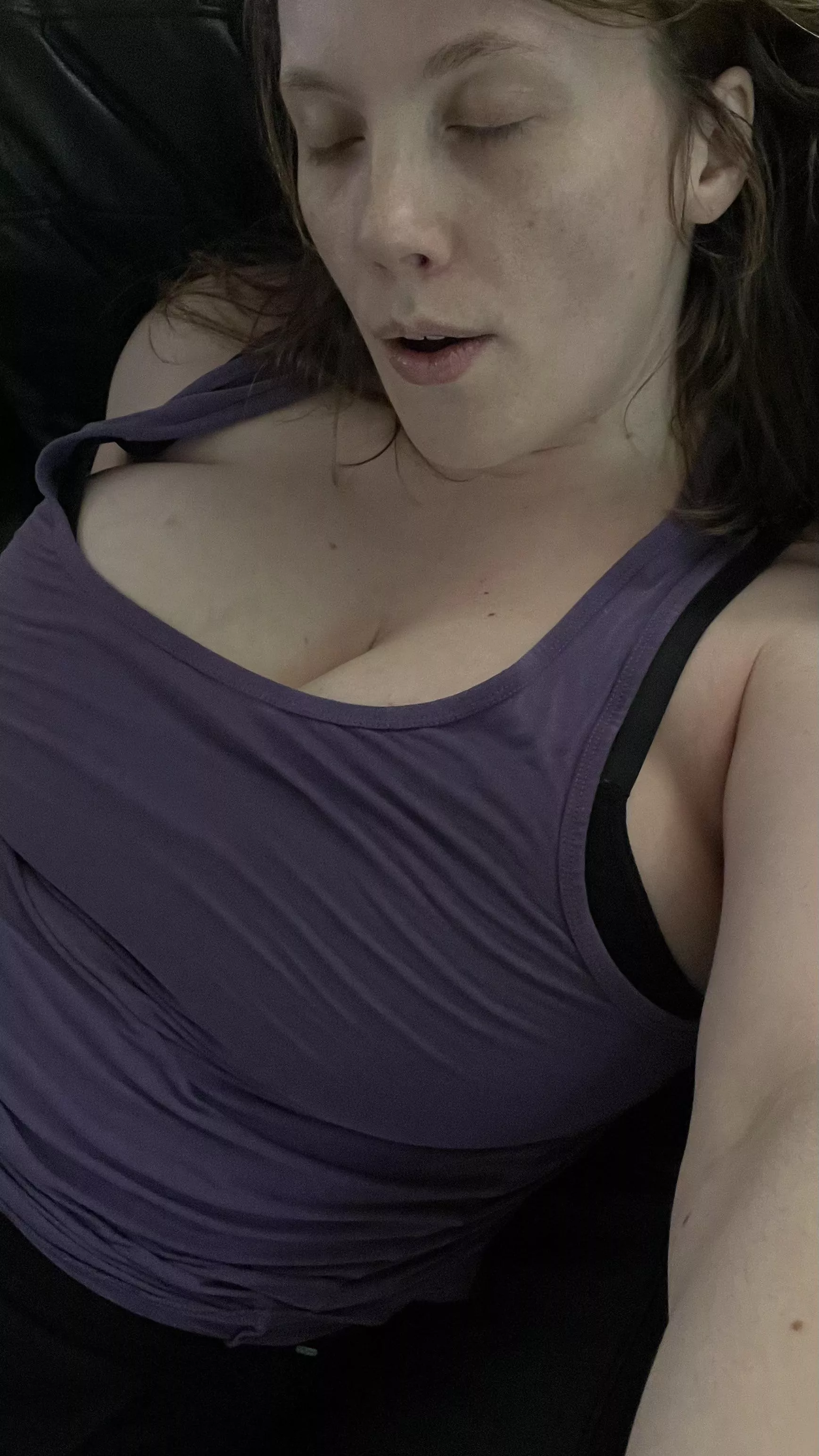 Catching my breath after a workout