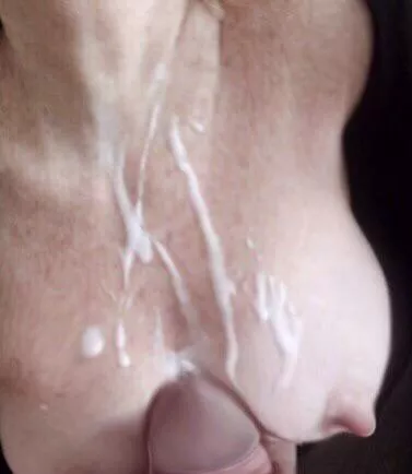 Covering my wife’s tits.