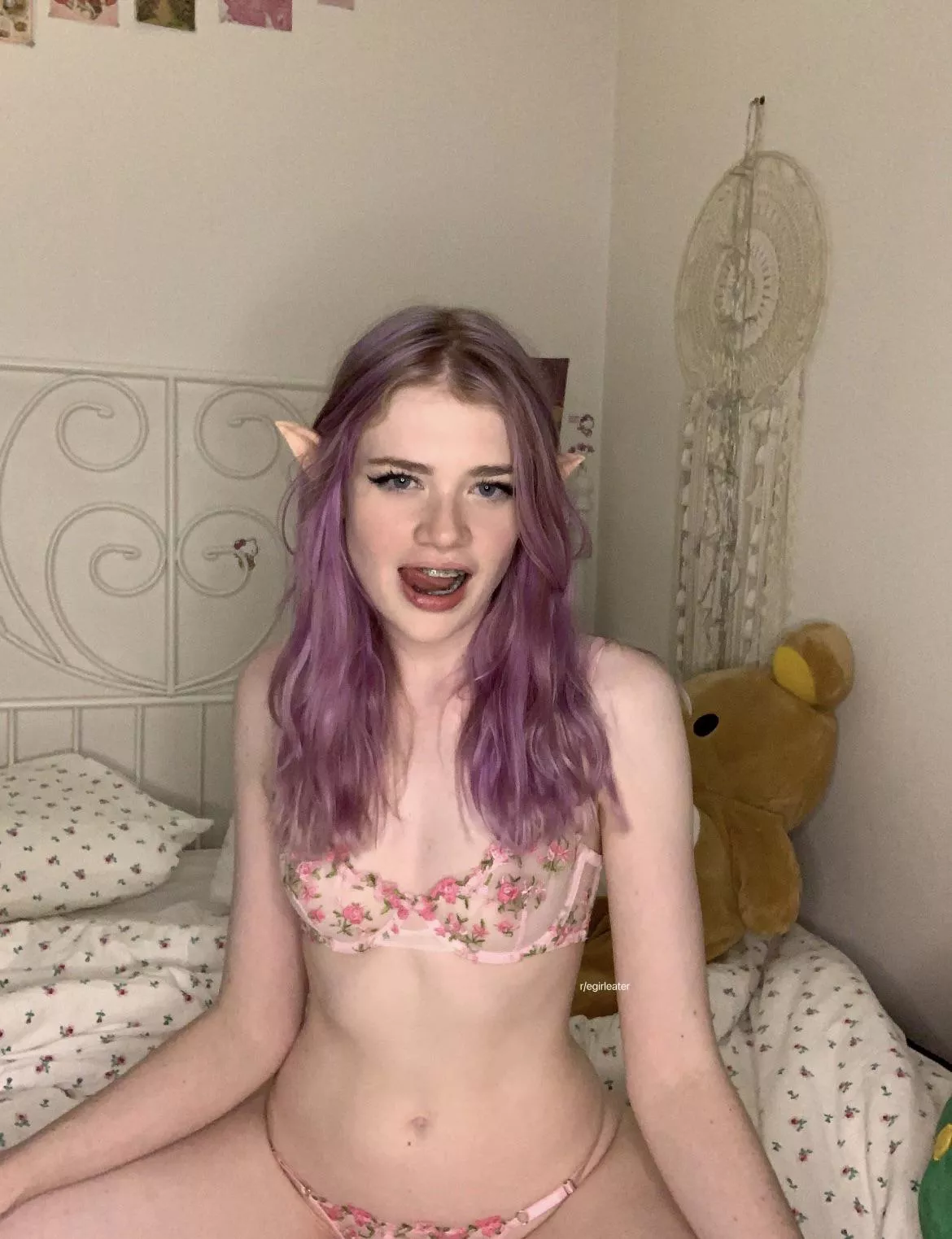 do you like the way purple looks on me?