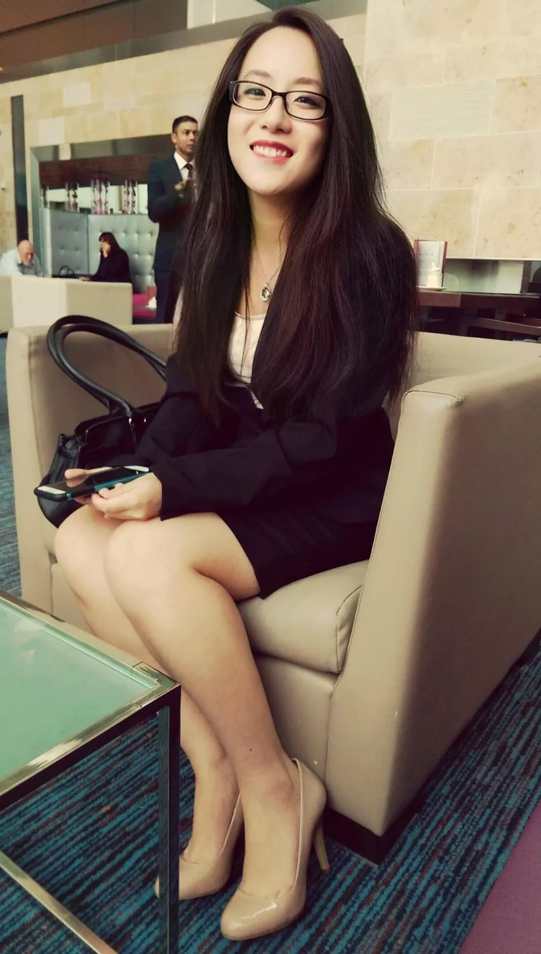 Enjoying my break in the cafe