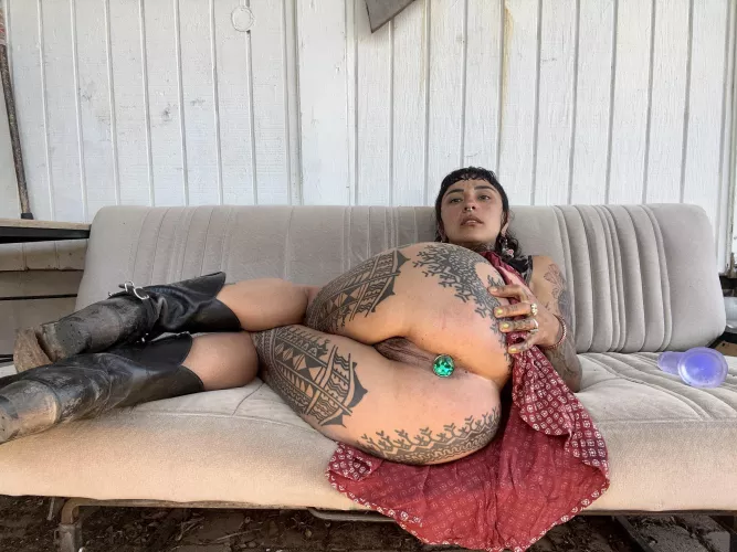 Fucked myself silly, anal & fisting my pussy