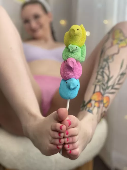 Happy Belated Easter! If you’re a good boy I’ll let you have the peeps after