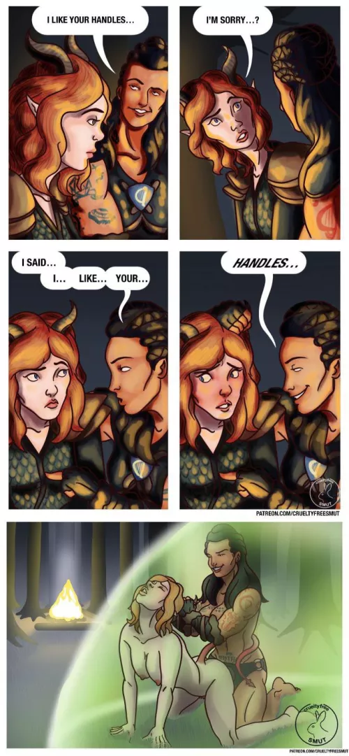 Honor Among Thieves Deleted Scene (CrueltyFreeSmut)