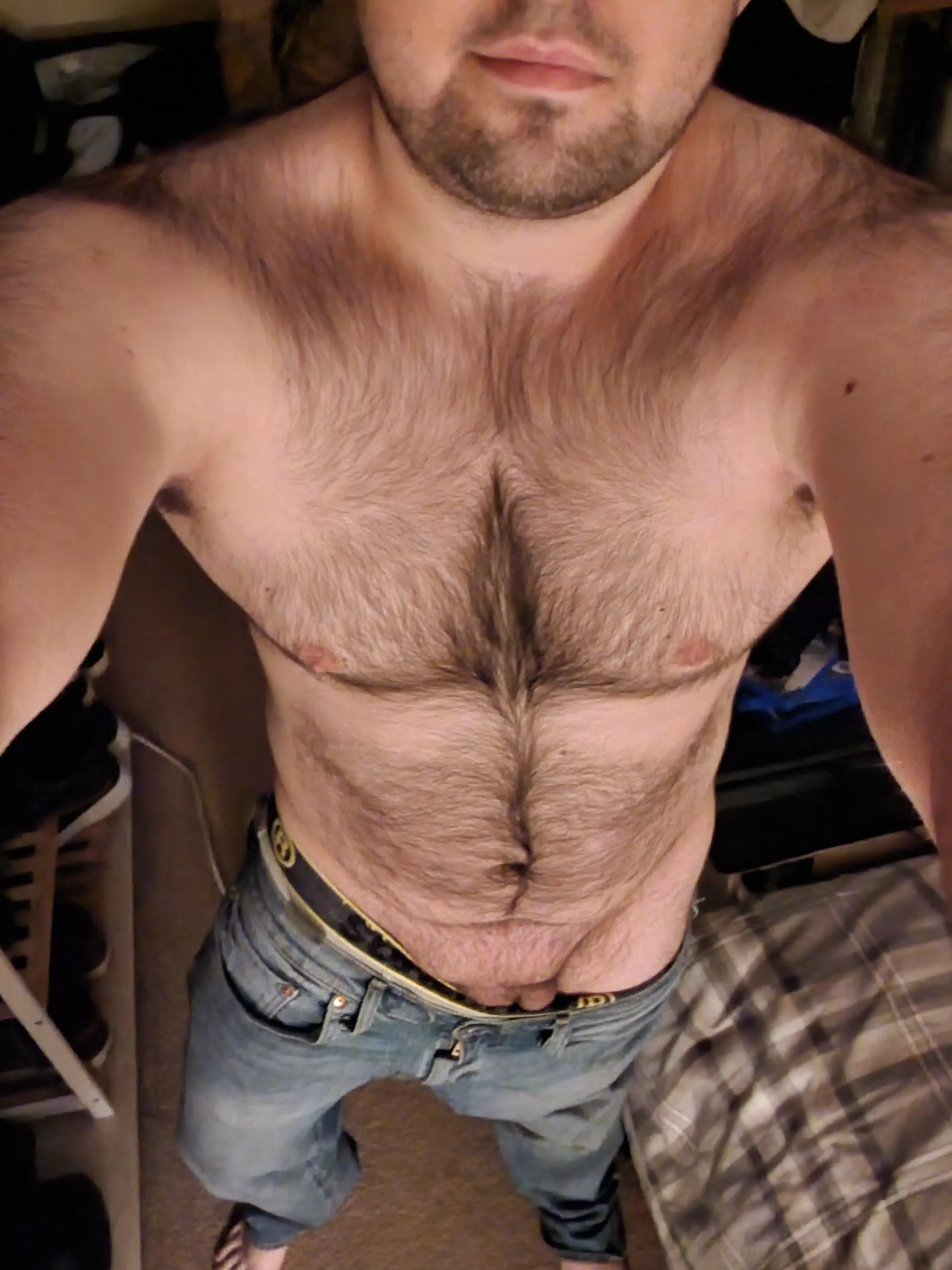 I can always pull them lower if needs be 😏