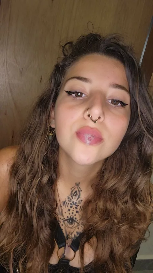 I know u wanna eat it so bad, u are waiting with your mouth open to receive this sacred liquid 😏😈 [oc]