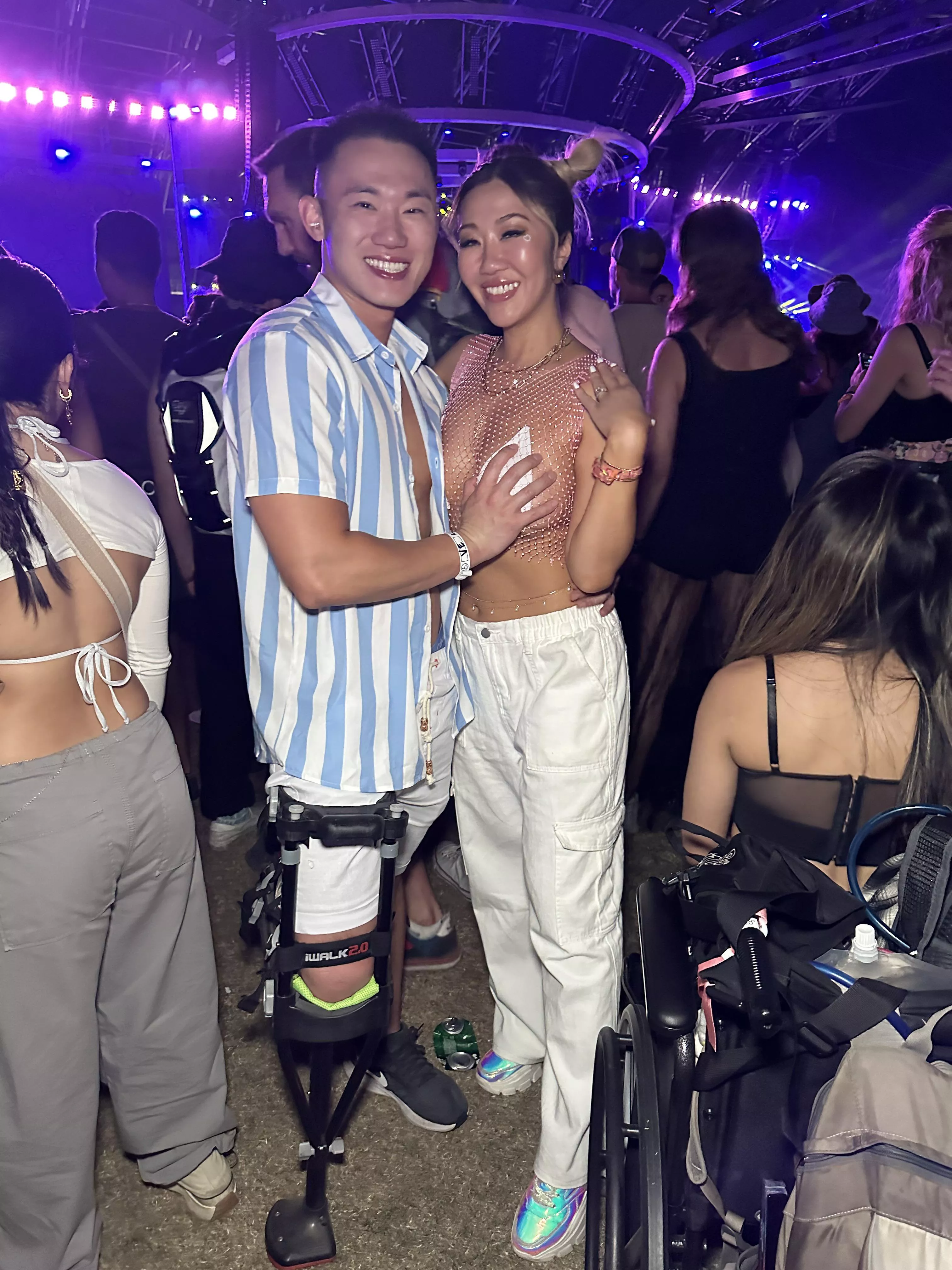 I love getting my boobs grabbed at a festival