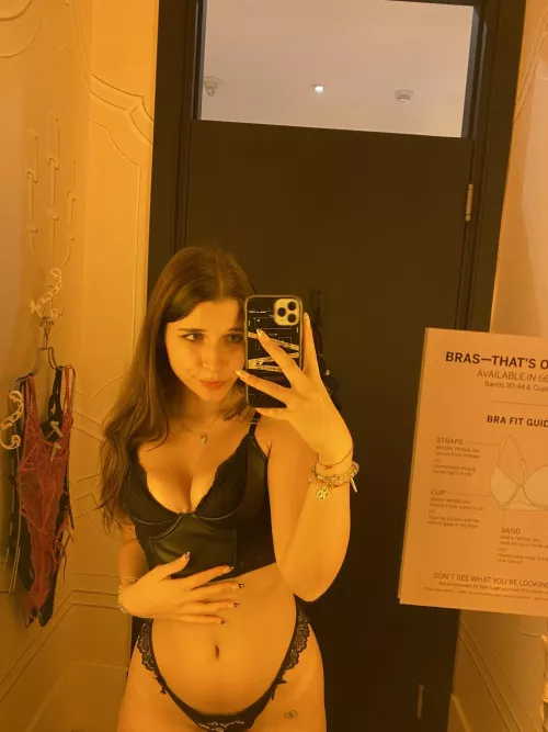 I think you would have pretty much fun with my tits in the changing room