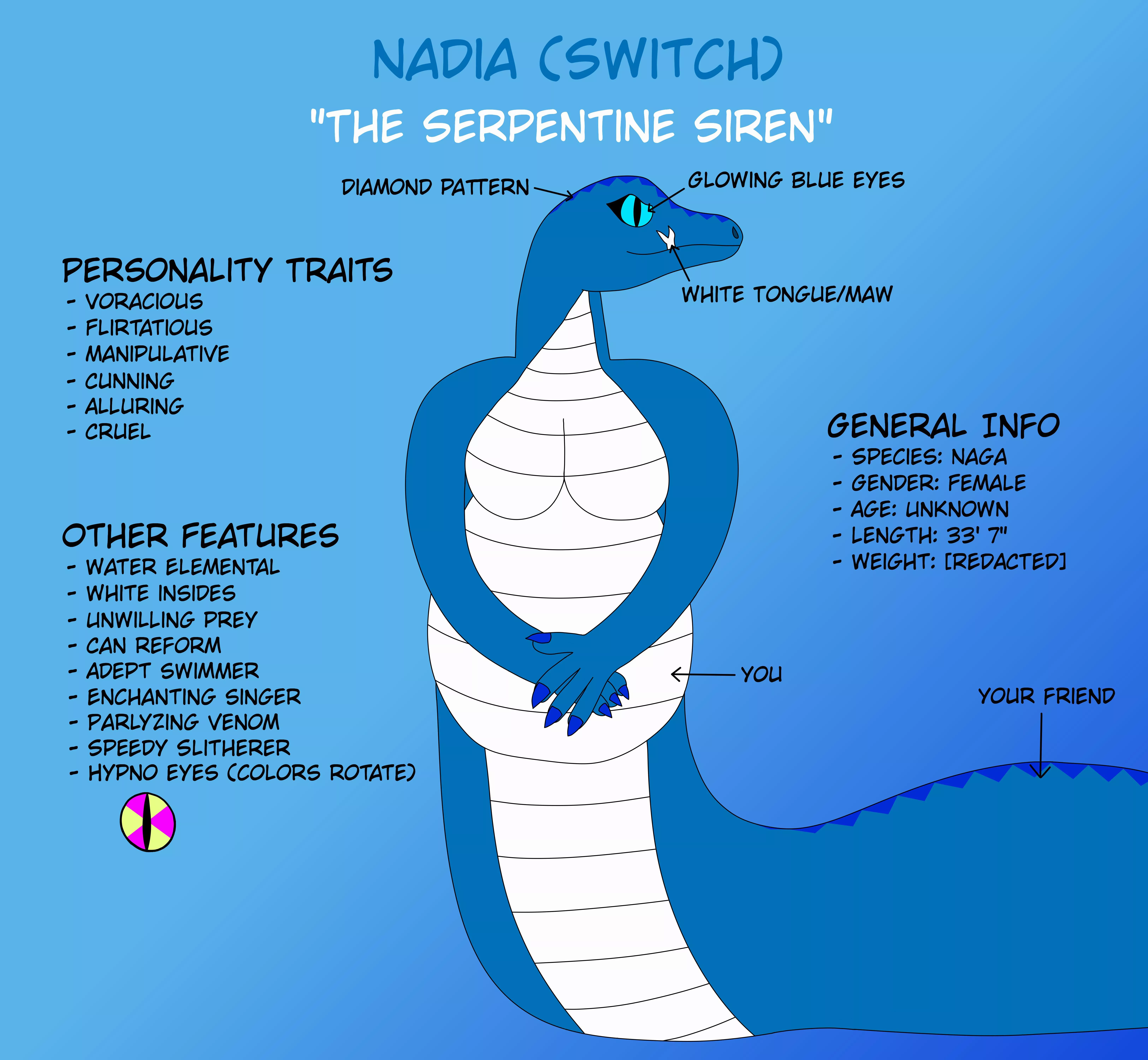 {Image} Nadia the Naga (OC by CryoDrago)