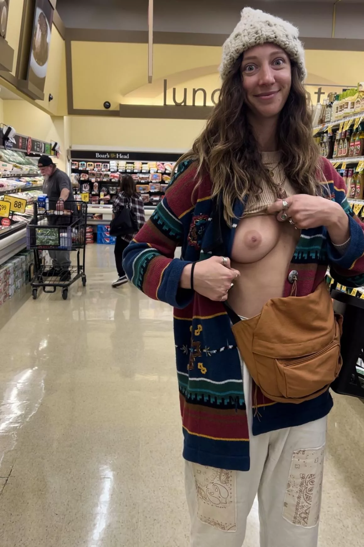 Just one cause I was a wee bit nervous