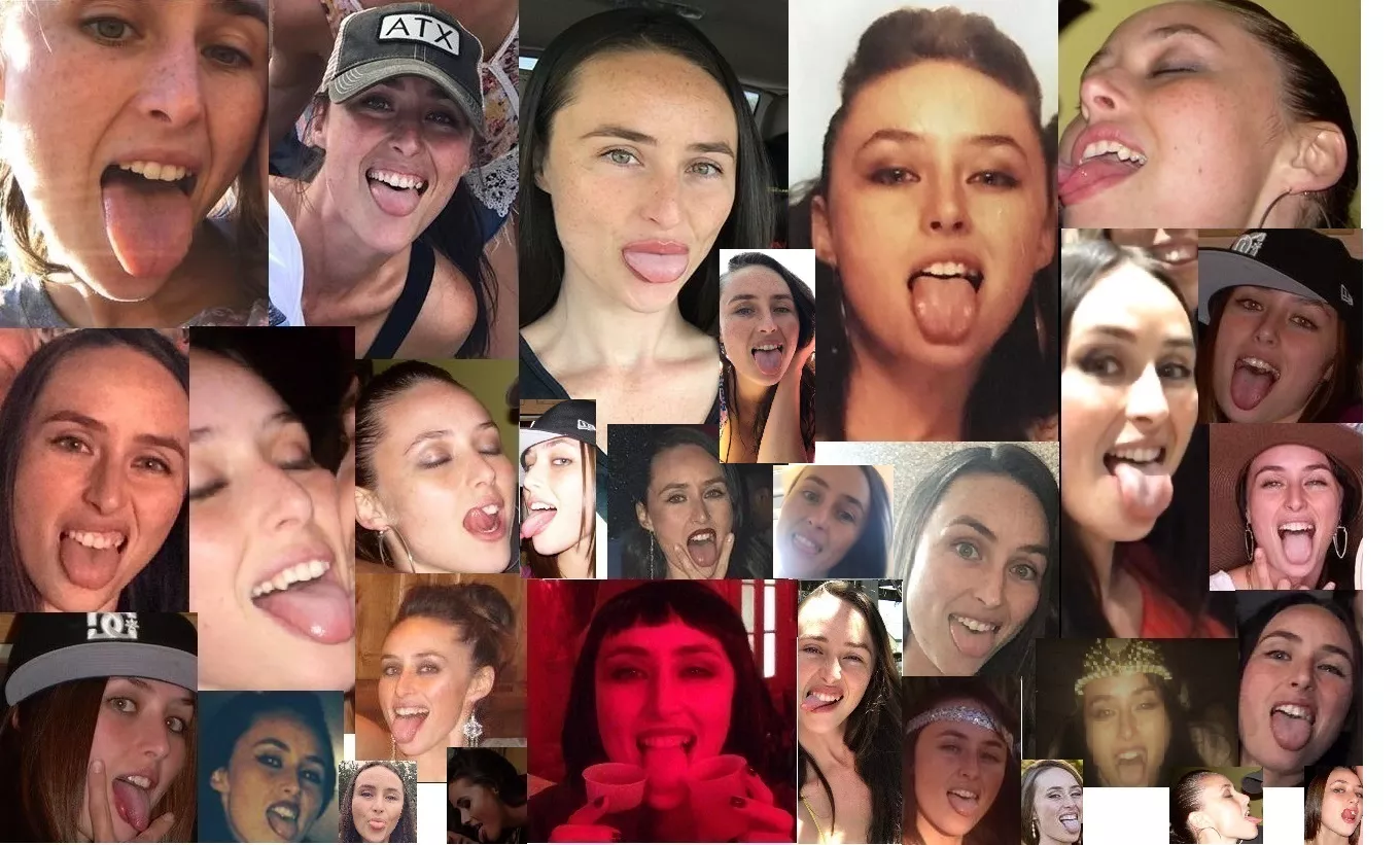 Lauren Real Tongue Collage