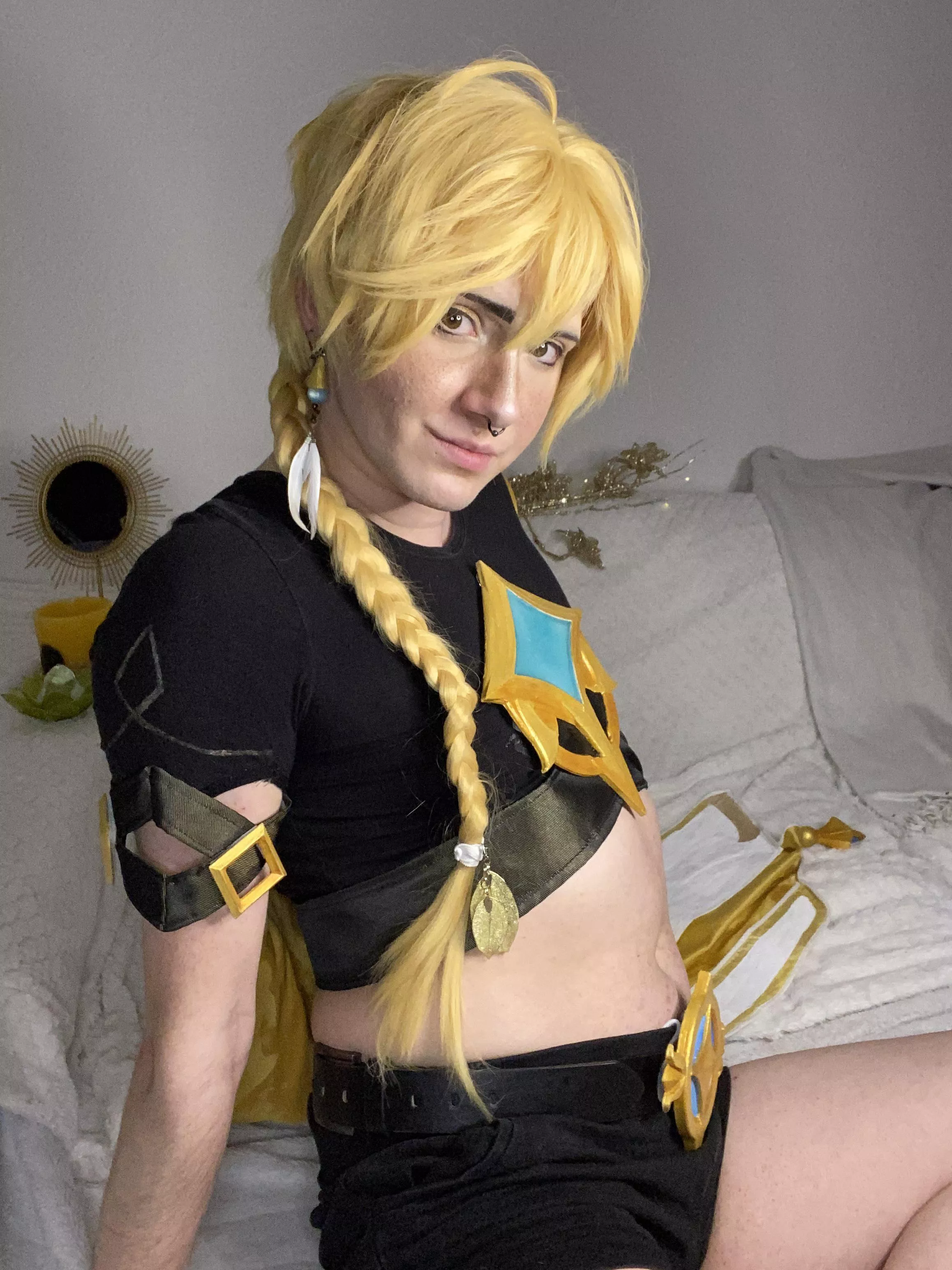 My aether cosplay from genshin impact