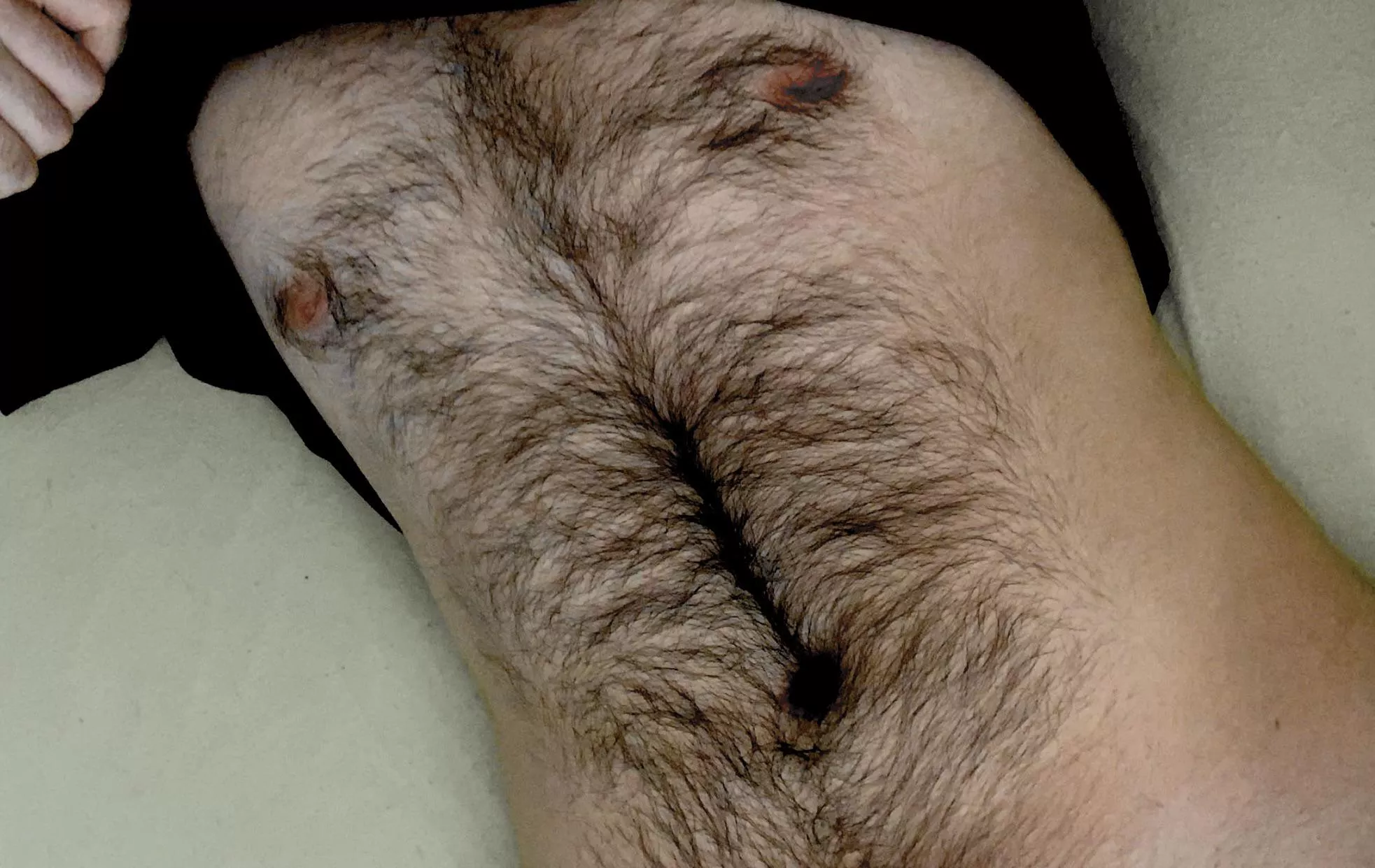 My chest hair tastes even better when it’s sticky ;) (20)