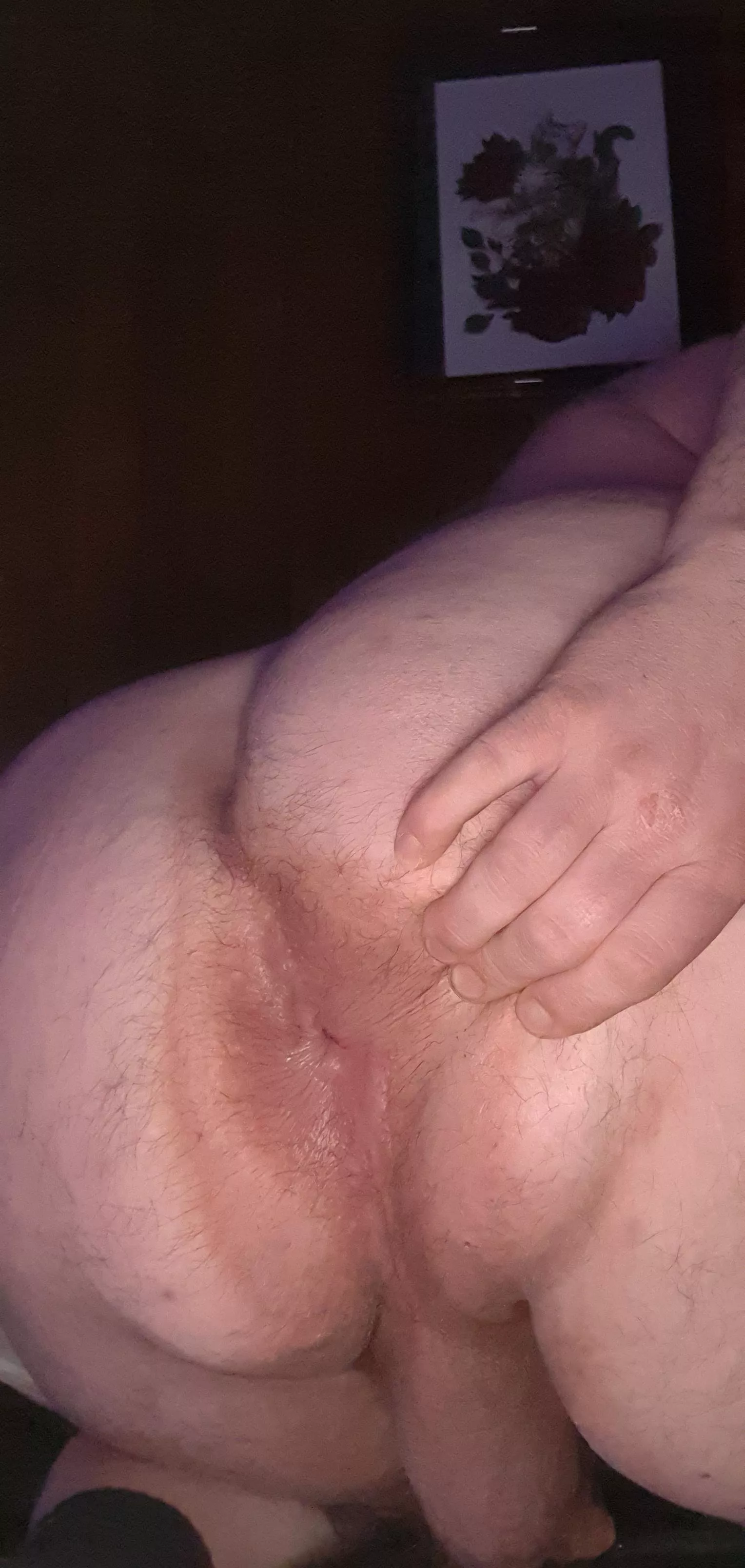 My fat ass and tight hole