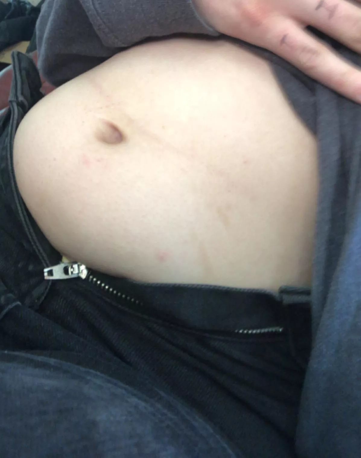 my pants won’t even zip