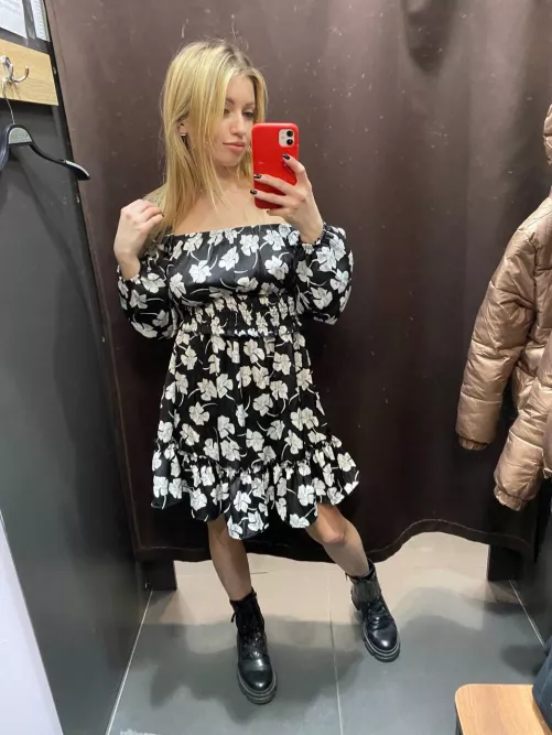 Preaded legs and soft breasts